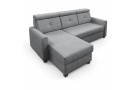 Rohová pohovka s funkcí spaní MILANO a s výběrem barvy