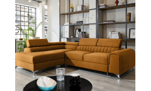 Luxusní rohová sedačka Sotogrande, žlutá 