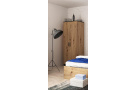 Skříň s otočnými dveřmi bez zrcadla P12 80 cm