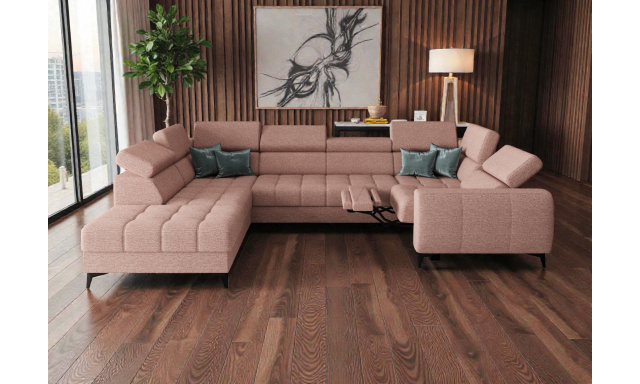 Kvalitní sedací souprava Piano max I relax, Aragon 62