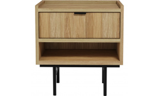 Noční stolek EVRON s 1 zásuvkou