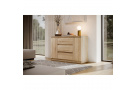 Komoda se 3 zásuvkami a 2 dvířky LINDA s výběrem dekoru