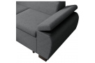 Rohová pohovka s funkcí spaní  a s výběrem potahu COCO
