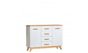 Komoda Radon 9, borovice Andersen/dub Nash