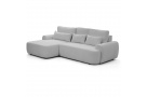 Rohová pohovka OLIVER s funkcí spaní a s výběrem potahu