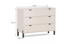 Komoda se 3 zásuvkami CORTINA