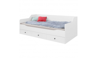 Postel BERGO 90x200 se 3 zásuvkami