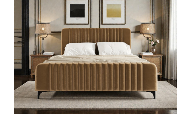 Designová manželská postel Miami 180x200cm, Magic velvet 2214