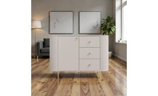 Designová komoda Ariel 3, písková