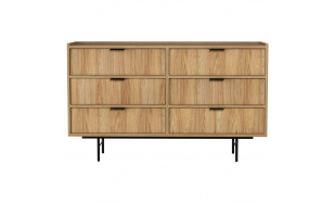 Komoda EVRON se 6 zásuvkami