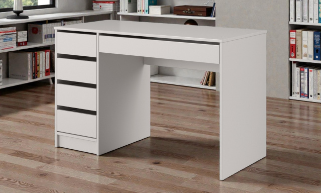 Moderní PC stůl Moscon, kašmír 