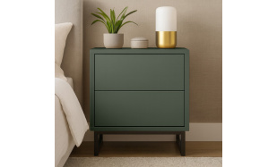 Noční stolek GIANA se 2 zásuvkami