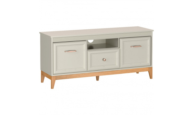 TV stolek s 1 zásuvkou a 2 dvířky CHARLOTT