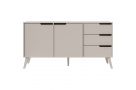 Komoda se 3 zásuvkami a 2 dvířky NOREL