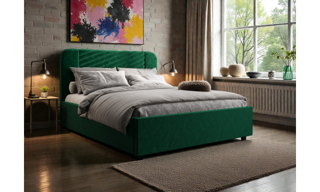 Kvalitní manželská postel Trango 200x200cm, Magic velvet 2225