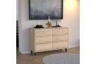 Komoda se 6 zásuvkami HOME