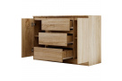 Komoda se 3 zásuvkami a 2 dvířky LINDA s výběrem dekoru