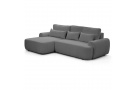 Rohová pohovka OLIVER s funkcí spaní a s výběrem potahu