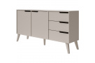 Komoda se 3 zásuvkami a 2 dvířky NOREL