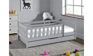 Dětská postel Lenny 190x80cm, borovice šedá