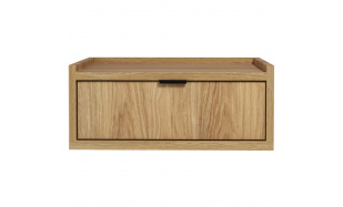 Závěsný noční stolek EVRON s 1 zásuvkou