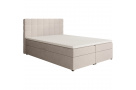 Dvoulůžková postel s úložným prostorem TOPIQ s výběrem velikosti a potahu!