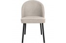Čalouněná židle LUNA s dřevěnými nohami