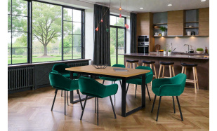 Jídelní set Edita (stůl+4x židle)