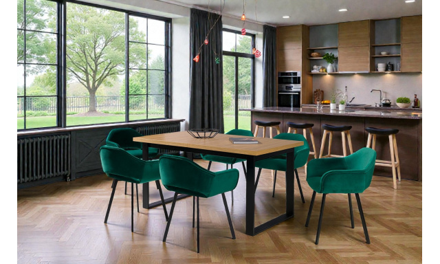 Jídelní set Edita (stůl+4x židle) 