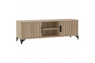 TV stolek se 2 dvířky a lamelami HOME