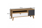TV stolek s 1 dvířky a 1 zásuvkou MORENO