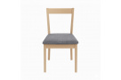 2x čalouněná židle MODEN s dřevěnými nohami