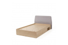 Postel 90x200 se 2 zásuvkami ALEX