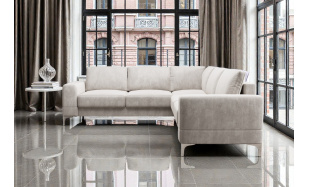 Rohová sedací souprava Aneta max, krémová Terra 