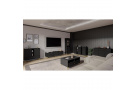 TV skříňka s nohami ve tvaru hvězdice TOKYO 120 cm