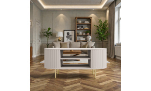 Designový konferenční stolek Ariel, písková