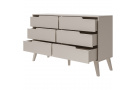 Komoda NOREL se 6 zásuvkami