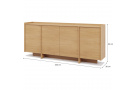 Komoda se 4 dvířky JUNE