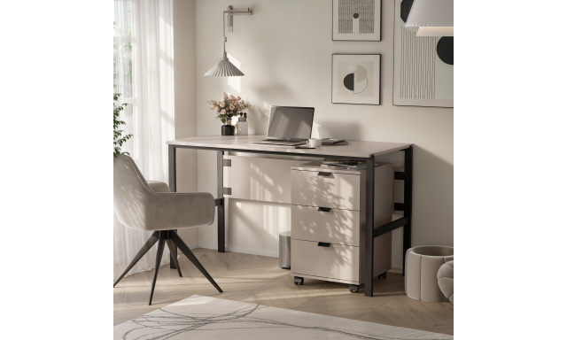 CORTINA psací stůl se zásuvkami 