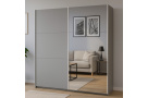 Šatní skříň ROSSA s posuvnými dveřmi a zrcadlem