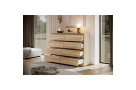 Komoda s osmi zásuvkami LINDA s výběrem dekoru
