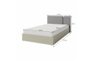 Postel 90/100x200 s boxem LICO