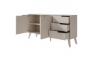 Komoda se 3 zásuvkami a 2 dvířky NOREL