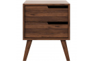 Noční stolek NOREL se 2 zásuvkami