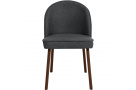 Čalouněná židle LUNA s dřevěnými nohami