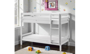 Poschodová postel Adam, bílá 