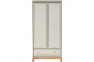 Šatní skříň s 1 zásuvkou a 2 dveřmi CHARLOTT