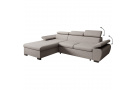 Rohová pohovka s funkcí spaní  a s výběrem potahu COCO