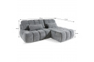 Rohová pohovka TERIO s funkcí spaní