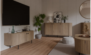 Designový bytový nábytek Ariel F, dub cremona  